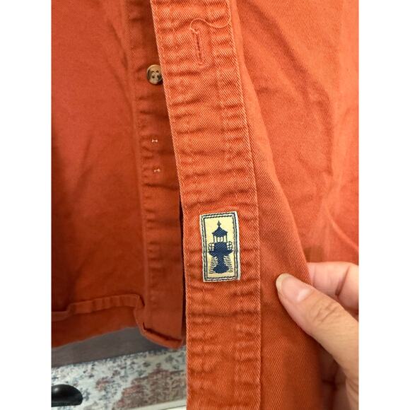 Vintage Texas Longhorns Button-Down Oxford Shirt by Blue Pointe  size Large - Picture 3 of 7